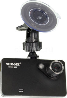 Видеорегистратор SHO-ME HD330-LCD черный