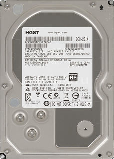 Жесткий диск HGST Ultrastar 7K6000 HUS726020ALE614, 2Тб, HDD, SATA III, 3.5&quot; [0f23029]