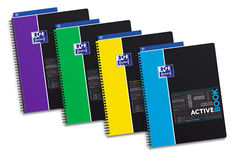 Тетрадь Oxford SOS Notes ACTIVEBOOK A4+ PP 80л линейка 1 съем. разделит. спираль двойная [400037402]