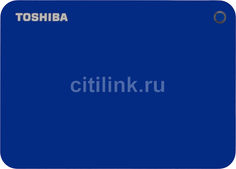 Внешний жесткий диск TOSHIBA Canvio Connect II HDTC810EL3AA, 1Тб, синий