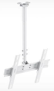 Кронштейн для телевизора Holder PR-101-W белый 32&quot;-65&quot; макс.60кг потолочный фиксированный