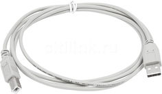 Кабель USB2.0 USB A(m) - USB B(m), 1.8м, серый Noname