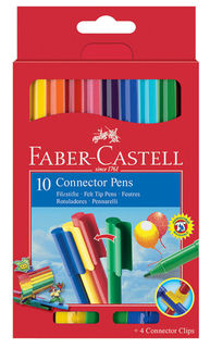 Фломастер Faber-Castell Eberhard Faber 155510 10цв. картон (10шт.)