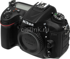Зеркальный фотоаппарат NIKON D7200 body, черный