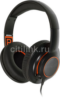 Наушники с микрофоном STEELSERIES Siberia 100, мониторы, черный [61420]