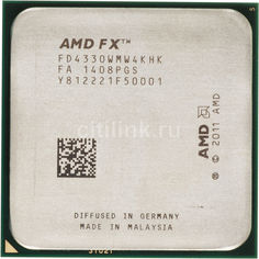 Процессор AMD FX 4330, SocketAM3+ OEM [fd4330wmw4khk]