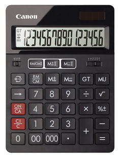 Калькулятор CANON AS-280, 16-разрядный, черный