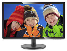 Монитор ЖК PHILIPS 216V6LSB2 (10/62) 20.7&quot;, черный