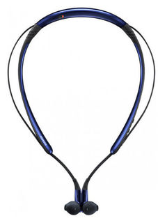 Гарнитура SAMSUNG Level U, вкладыши, синий/черный, беспроводные bluetooth