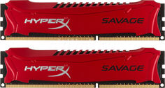 Модуль памяти KINGSTON HYPERX Savage HX316C9SRK2/8 DDR3 - 2x 4Гб 1600, DIMM, Ret