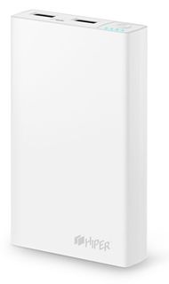 Внешний аккумулятор HIPER RP11000, 11000мAч, белый [rp11000 white]