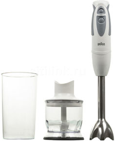 Блендер BRAUN MQ320 Pesto, погружной, белый