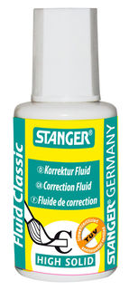 Жидкость коррект. Stanger Classic 18000100021 кисточка белый 18мл