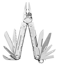 Мультитул LEATHERMAN Rebar, 17 функций, серебристый [831560]