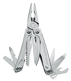 Мультитул LEATHERMAN Sidekick, 14 функций, серебристый [831439]