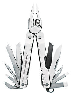 Мультитул LEATHERMAN Super Tool 300, 19 функций, серебристый [831183]