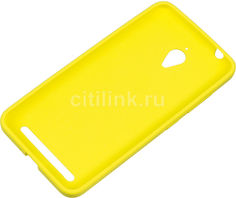 Чехол (клип-кейс) ASUS Bumper Case, для Asus ZenFone GO ZC500TG, желтый [90xb00ra-bsl3q0]