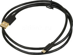 Кабель 2A Square Connector microUSB B (m) USB A(m) 1м черный Noname