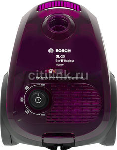 Пылесос BOSCH BGN21700, 1700Вт, фиолетовый