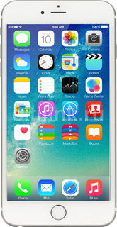 Смартфон APPLE iPhone 6s Plus 128Gb, MKUE2RU/A, серебристый