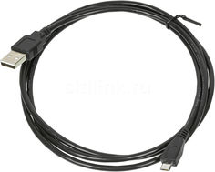 Кабель TVC microUSB B (m) USB A(m) 1.5м черный Noname