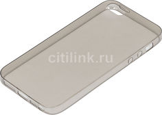 Чехол (клип-кейс) REDLINE iBox Crystal, для Apple iPhone 5/5s/SE, серый [ут000007344]