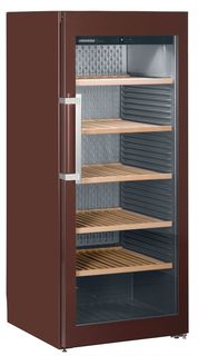 Винный шкаф LIEBHERR WKT 4552, однокамерный, коричневый