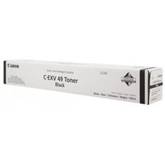 Тонер CANON C-EXV49BK, для iR-ADV C33xx, черный, туба