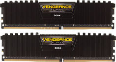 Модуль памяти CORSAIR Vengeance LPX CMK16GX4M2B3200C16 DDR4 - 2x 8Гб 3200, DIMM, Ret