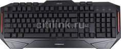 Клавиатура ASUS CERBERUS, USB, черный [90yh00r1-b2ra00]
