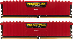 Модуль памяти CORSAIR Vengeance LPX CMK16GX4M2A2400C14R DDR4 - 2x 8Гб 2400, DIMM, Ret