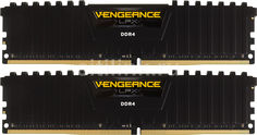 Модуль памяти CORSAIR Vengeance LPX CMK32GX4M2A2400C14 DDR4 - 2x 16Гб 2400, DIMM, Ret