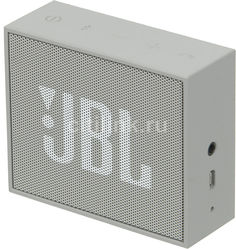 Портативная колонка JBL GO, 3Вт, серый [jblgogray]