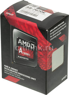Процессор AMD A8 7670K, SocketFM2+ BOX [ad767kxbjcbox]