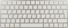 Клавиатура APPLE Magic Keyboard 2, Bluetooth, беспроводная, серебристый [mla22ru/a]