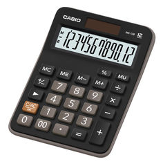 Калькулятор CASIO MX-12B, 12-разрядный, черный
