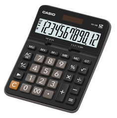 Калькулятор CASIO DX-12B, 12-разрядный, черный