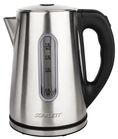 Чайник электрический SCARLETT SC-EK21S21, 2200Вт, серебристый