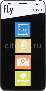 Смартфон FLY Cirrus 2 FS504, черный