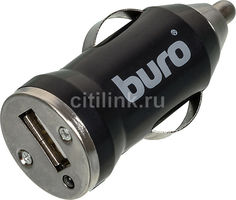 Автомобильное зарядное устройство BURO TJ-084, USB, 1A, черный