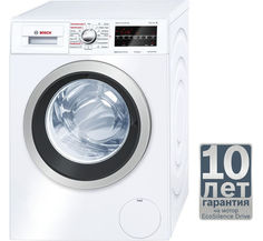 Стиральная машина BOSCH WVG30461OE, фронтальная загрузка, белый