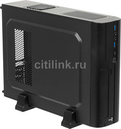 Корпус mATX AEROCOOL CS-101, Desktop, 400Вт, черный