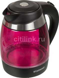 Чайник электрический STARWIND SKG2214, 2200Вт, розовый