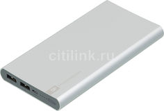 Внешний аккумулятор GP Portable PowerBank FP10M, 10000мAч, серебристый [gpfp10mse-2crb1]