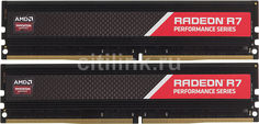 Модуль памяти AMD Radeon R7 Performance Series R7416G2133U2K DDR4 - 2x 8Гб 2133, DIMM, Ret