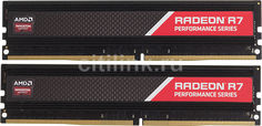 Модуль памяти AMD Radeon R7 Performance Series R7416G2400U2K DDR4 - 2x 8Гб 2400, DIMM, Ret