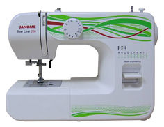 Швейная машина JANOME Sew Line 200 белый