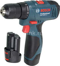 Дрель-шуруповерт BOSCH GSR 1080-2-Li, с двумя аккумуляторами [06019e2020]