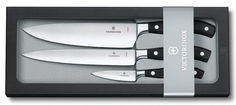 Набор ножей кухон. Victorinox Forged Chefs (7.7243.3) компл.:3шт черный подар.коробка