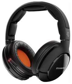 Наушники с микрофоном STEELSERIES Siberia 800, мониторы, радио, черный [61302]